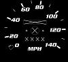 Made custom "Autometer C2" inspired gauges for stock cluster :D-speed.jpg