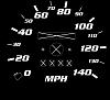 Made custom "Autometer C2" inspired gauges for stock cluster :D-speed2.jpg