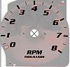Made custom "Autometer C2" inspired gauges for stock cluster :D-tacho.jpg