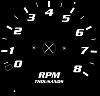Made custom "Autometer C2" inspired gauges for stock cluster :D-tach.jpg
