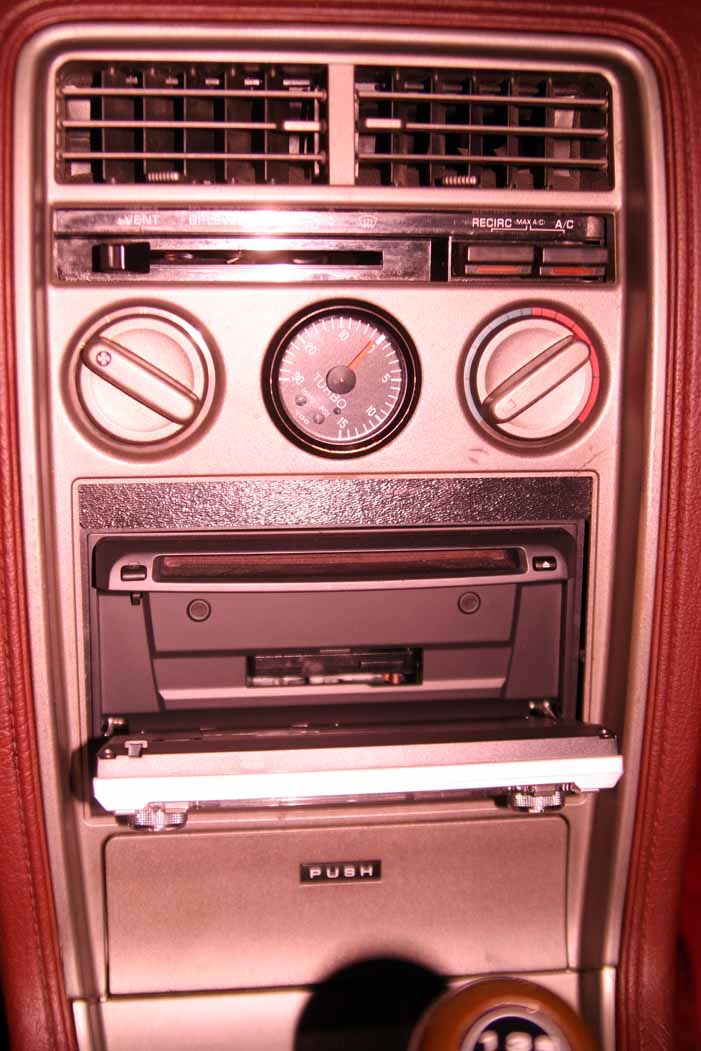 Modern double din stereo in '85 Fb - RX7Club.com - Mazda RX7 Forum