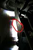 Crack on the frame-red.jpg
