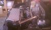 V-mount intercooler/radiator; mocked up.  and some other stuff.-radhoses1.jpg
