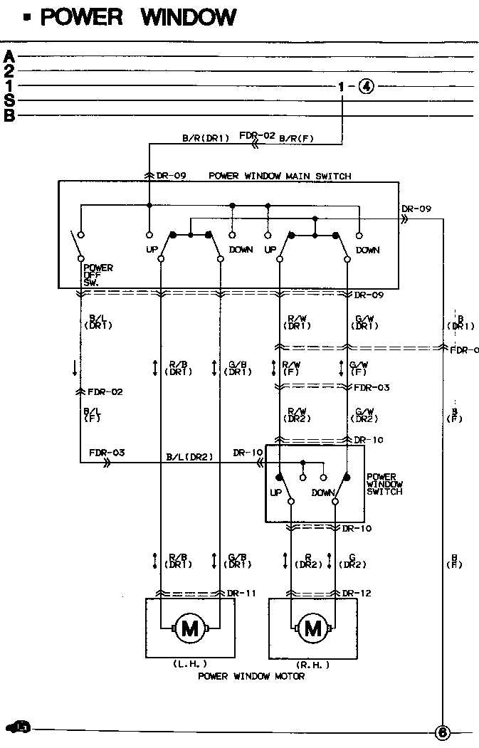 automotivewiringdiagram: 1990 Rx7 Power Window Wiring Diagram