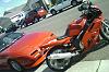 Painted bike to match 91 red vert-bikecar2.jpg