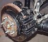 91 Vert -- Painting in progress Crystal White -- Lots of pictures-right-rear-brakes-installed.jpg