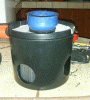 Trash Can + pizza tray + hose = Cold Air Intake-firstmockup.gif