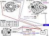 Making a engine harness. What to use for alternator-altinstall.jpg
