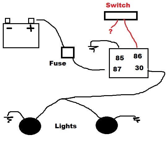 Fog Light Wiring Diagram With Relay from www.rx7club.com