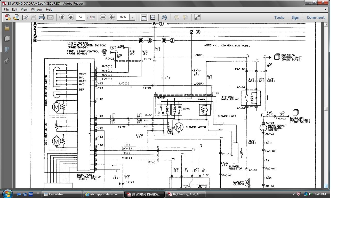 A  C Nippon Denso Wiring Diagram - Rx7club Com