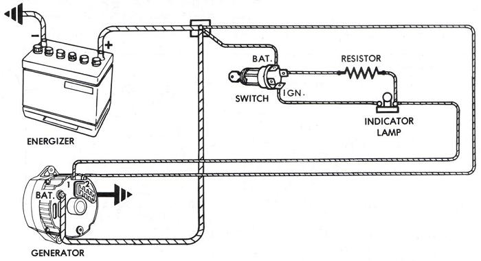 3 Wire Alternator Wiring Diagram And Resistor Box Wiring Diagram