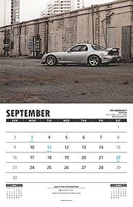 2018 RX7 only calendar is ready-september.jpg
