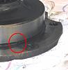 Rear main seal leak fixed!-broken-o-ring-rear-stationary-gear.jpg