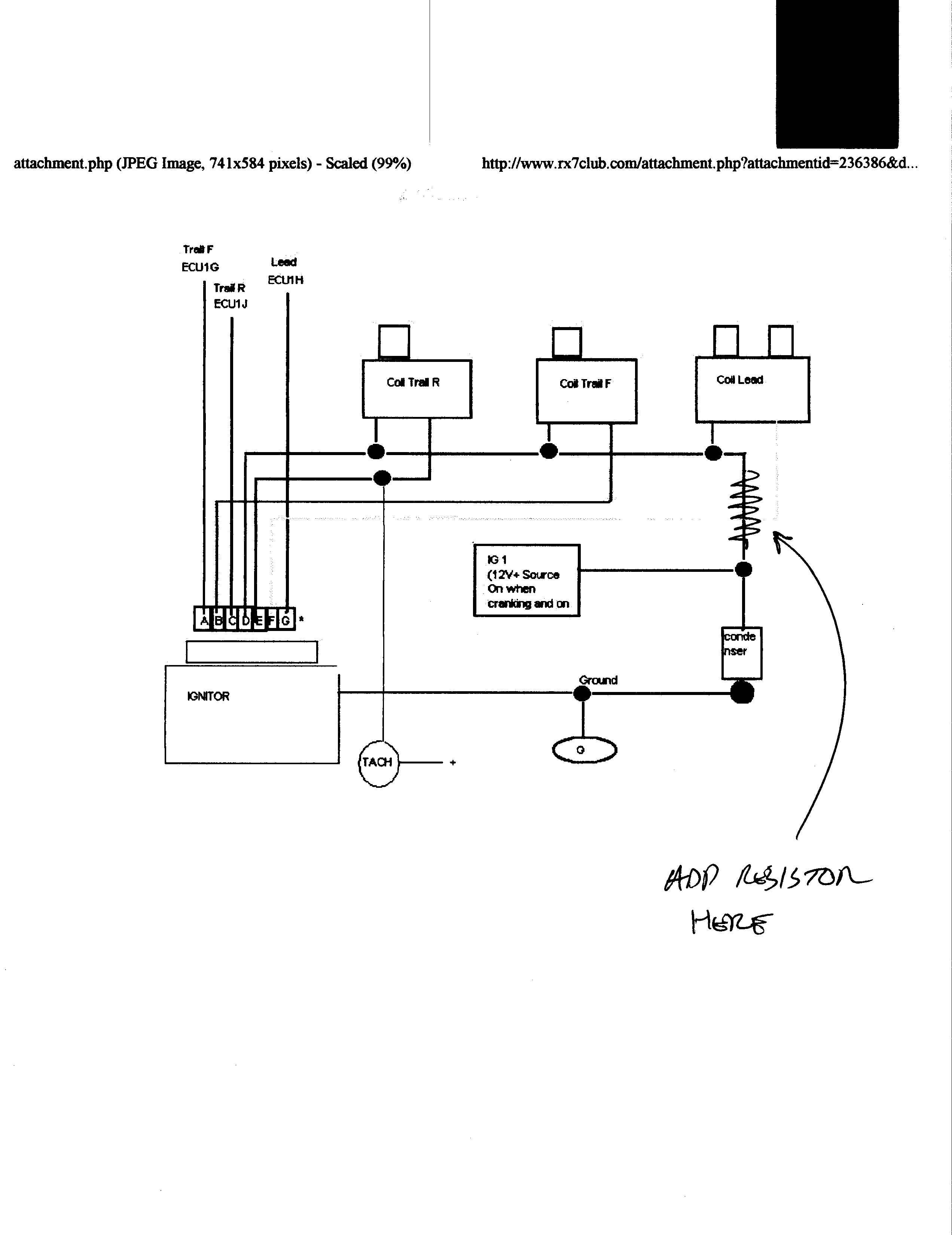 FD ignition, coil wiring help please - RX7Club.com - Mazda ...