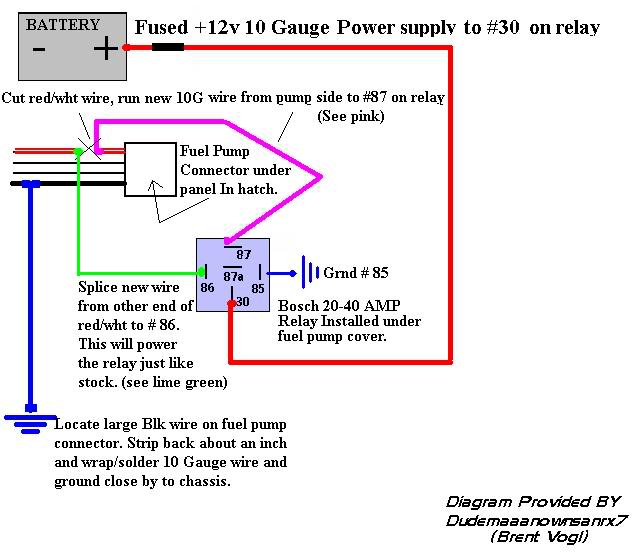 surge tank fuel pump wiring - RX7Club.com - Mazda RX7 Forum bosch tachometer wiring diagram 