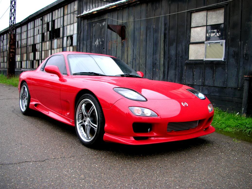 Pic Request: plateless '99-spec RX-7 (yes, I searched) .