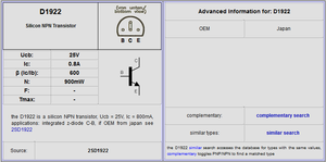 Troubleshooting the FD Speedometer-Odometer-Tachometer Circuit Board-transistor-data-tr1-tr2-d1922.png