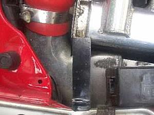 old trust greddy 3 row intercooler issue.-075.jpe