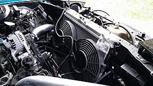 FC RX7 Project Car - Street/Time Attack Build-radiator-installed.jpg