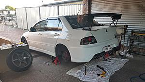 FC RX7 Project Car - Street/Time Attack Build-evo-rear_tray.jpg