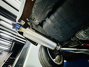 13B cosmo full bridge port with custom titanium exhaust-photo31.jpg