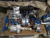 What did you do to your old school rotary today?-74-rx4-engine-painted-disassembled.jpg
