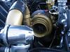 What is the recommended pressure for the oil inlet on the GT35R?-newline.jpg